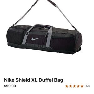 Nike Shield Lacrosse XL duffel bag
